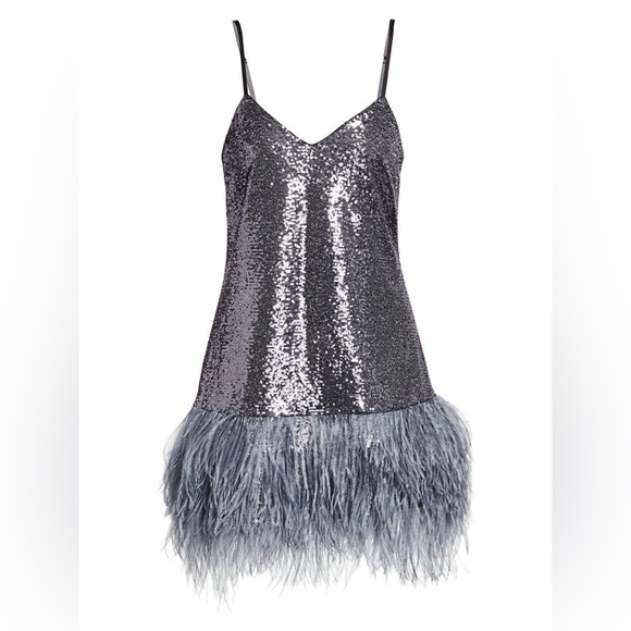 Cinq A Sept Athena Sequin Dress - Picture 4 of 6